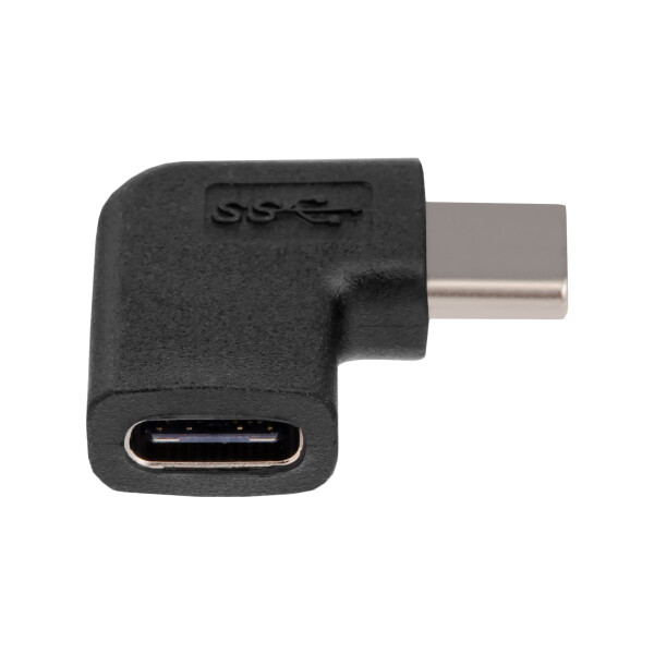 Aux Auf Usb C System-S USB 3.1 Type C Zu USB Type A 90° Gewinkelt Kabel 20 Cm In Weiß Samsung Ladekabel