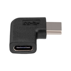USB C Adapter 3.1 Angle Adapter 90°, USB C male to USB C female FLAT