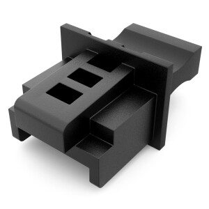 Dust protection plug for RJ45 black