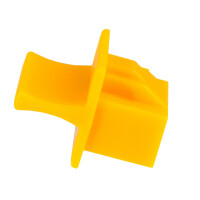 Dust protection plug for RJ45 yellow