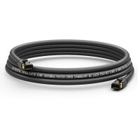 15 m RJ45 Patch Cable CAT 8.1 F/FTP LSZH Black