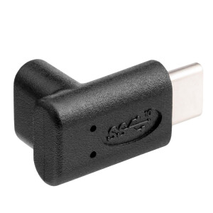 USB C Adapter 3.1 Winkel Adapter 90°, USB C Stecker auf USB C Buchse