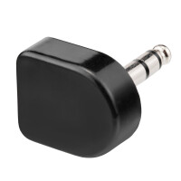 Fiche jack stéréo 6,3 mm avec angle de bo&icir