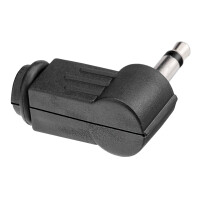 Fiche jack 3,5 mm, mono coudée 7