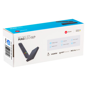 Refurbished MAG 520w3 IPTV Set Top Box with 4K support Linux Wi-Fi integrated