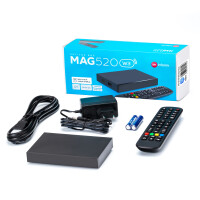 Rückläufer  MAG 520w3 IPTV Set Top Box mit 4K Unte