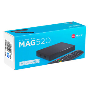 Refurbished MAG 520 IPTV Set Top Box with 4K support Linux
