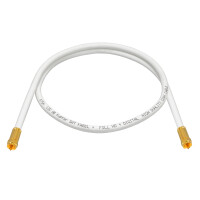 1 m - 25 m SAT connection cable 135dB 5-fold shielded pure c