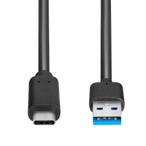 USB 3.2 cable USB A plug to USB C plug up to 5-Gbit data...