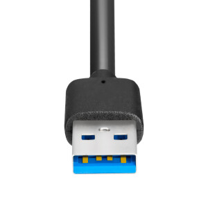1 m USB 3.2 cable USB A plug to USB C plug up to 5-Gbit data transfer rate