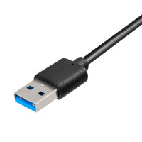1 m USB 3.2 cable USB A plug to USB C plug up to 5-Gbit data transfer rate