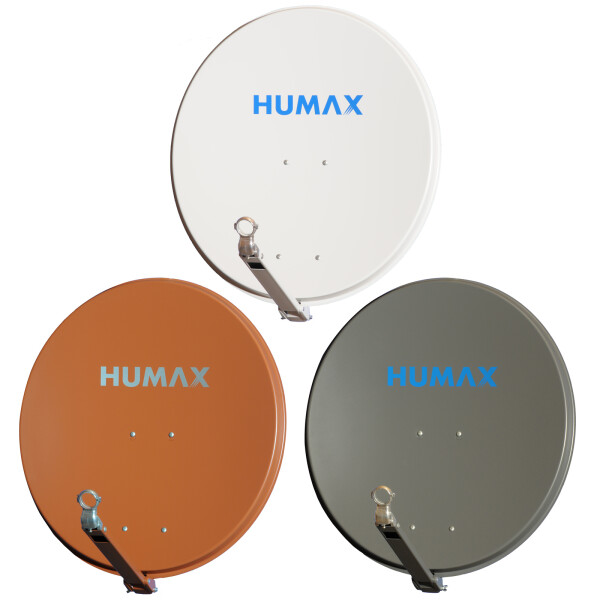 Satellitenschüssel HUMAX Professional 65 / 75 / 90 cm Aluminium Farbe zur Auswahl