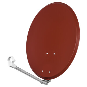 Satellite dish Opticum QA 60 cm steel red