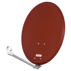 Satellite Dish Opticum QA 60 Aluminium 60 cm red