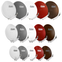 Satellite dish FUBA DAA 65 / 78 / 85 cm aluminum color to choose from