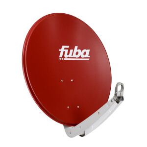 Satellite dish FUBA DAA 650 ALU - 65 cm aluminium brick red