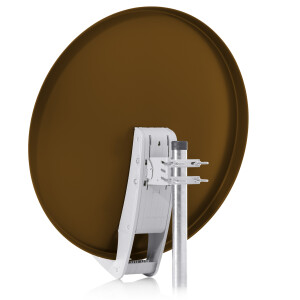 Satellite dish FUBA DAA 850 ALU - 85 cm aluminium brown
