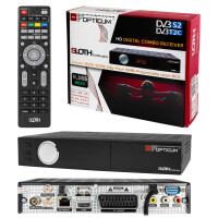 Rückläufer RED Opticum SLOTH Combo Plus DVB-S2 DVB-T2/C Receiver