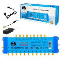 Sat Anlage SET Satellitenschüssel Fuba DAA 850 85cm Alu