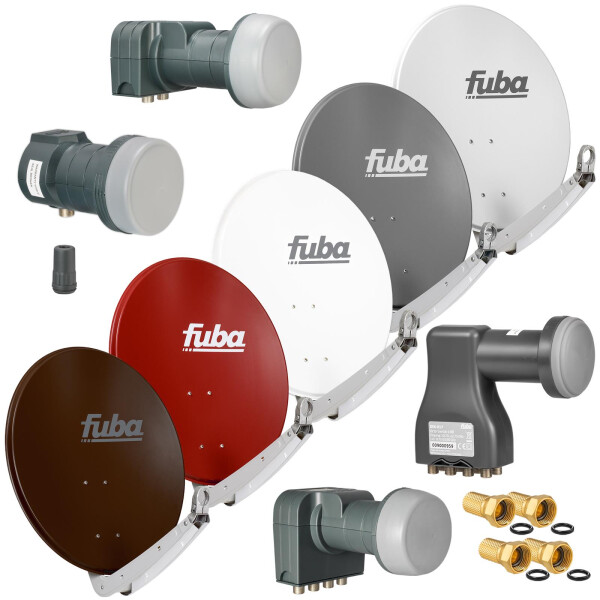Satellite System SET Satellite dish Fuba DAA 650 65cm with LNB Fuba DEK 7 Series