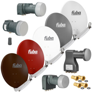 Satellite dish SET Fuba DAA 65cm + LNB Fuba DEK 7 Series...