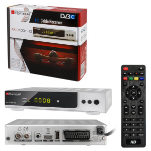 RED Opticum AX C100s HD DVB-C Kabel Receiver...