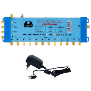 Refurbished Multi-switch SAT hb-digital UHD-MS 5/12 up to...