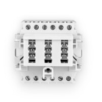 TAE-Telefondose NFF Aufputzdose 2xTelefon 1xNebenstelle weis