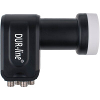 Rückläufer Dur Line Ultra Quad LNB "SCHWARZ&q