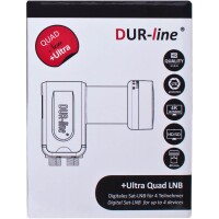 Rückläufer Dur Line Ultra Quad LNB "SCHWARZ&q