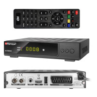 Rückläufer RED Opticum AX C100s HD DVB-C Kabel Receiver "SCHWARZ" PVR