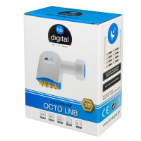 LNB Octo hb-digital UHD 808 NW für 8 Teilnehmer extrem hitze und kältebeständig