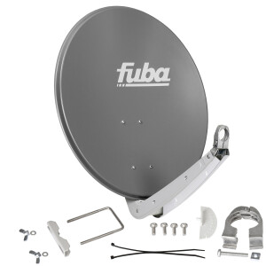 Refurbished Satellite dish FUBA DAA 650 ALU - 65 cm...