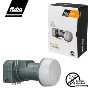 LNB Twin DEK 217 for excellent and interference-free...