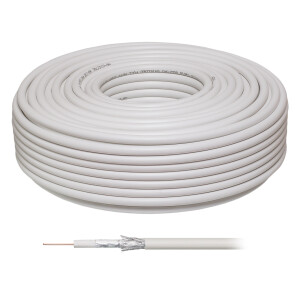 100 m coaxial cable hb-digital 95 dB 2-fold shielded...
