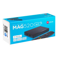 MAG 520w3 hb-digital IPTV Set Top Box with 4K support Linux Wi-Fi integrated