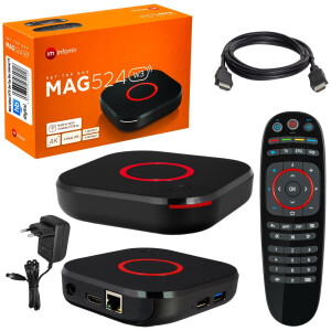 Refurbished MAG 524w3 IPTV Set Top Box with 4K and HEVC H...