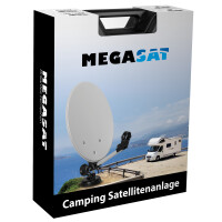 Sat system Megasat satellite system for camping in a suitcase