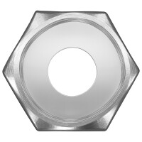 SET 10 x F-Stecker 7mm OHNE Gummidichtung vernickelt 4