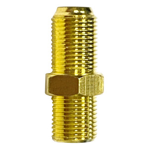 F-Connector 26 mm long gold-plated