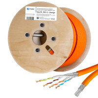 500m Netzwerkkabel CAT 7a Duplex Ethernet Kabel max. 1200 MH