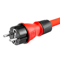 Protective contact plug NV48L Plug for NYM cable