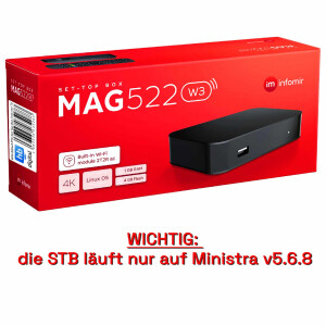 Refurbished MAG 522w3 (V.2) IPTV Set Top Box with 4K and...
