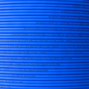 5m - 100m network cable CAT 8 Duplex max. 2000 MHz S/FTP AWG22 LSZH blue