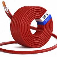 50m Solarkabel 6 mm² H1Z2Z2-K Photovoltaik Kabel f&uuml