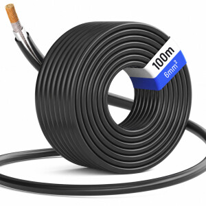 100m Solarkabel 6 mm² H1Z2Z2-K Photovoltaik Kabel...