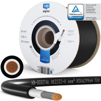 100m Solar cable 6 mm&sup2; H1Z2Z2-K Photovoltaic...