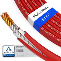 Solar cable 6 mm² H1Z2Z2-K Photovoltaic cable for solar