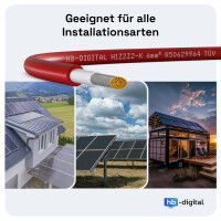 500m Solar cable 6 mm² H1Z2Z2-K Photovoltaic cable for 