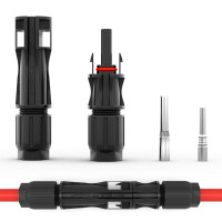 Solarstecker 1500V MC4 kompatible PV Stecker IP68...